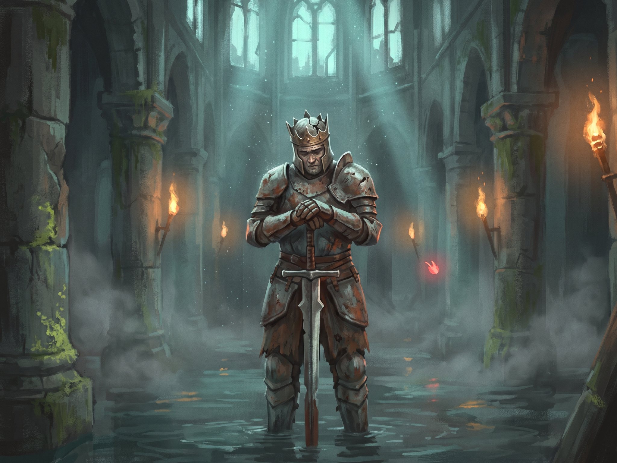 Hollow Crown RPG Character Art Case Study | Design Vortex